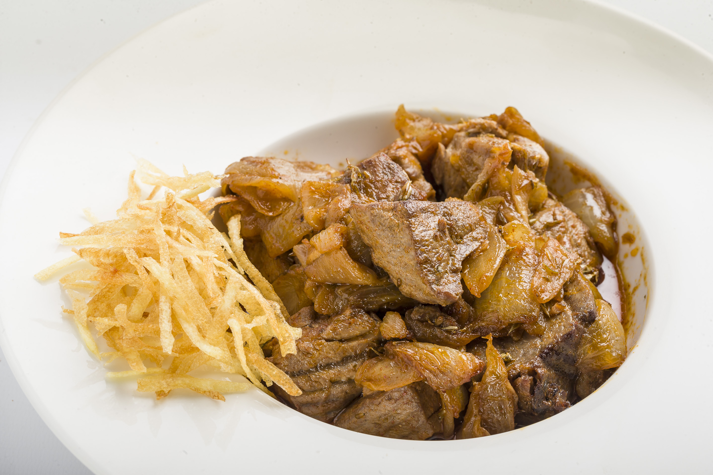 Atun encebollado